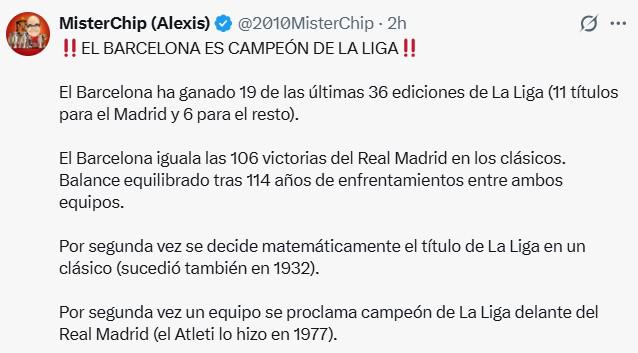 Prensa se rinde ante el Barça y señalan al nuevo DT del Madrid: Tiene trabajo...