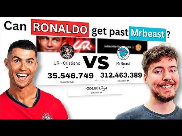 Se acabó el debate y sorpresivo ganador: ¿Quién tiene mayor fortuna, Cristiano Ronaldo o MrBeast?