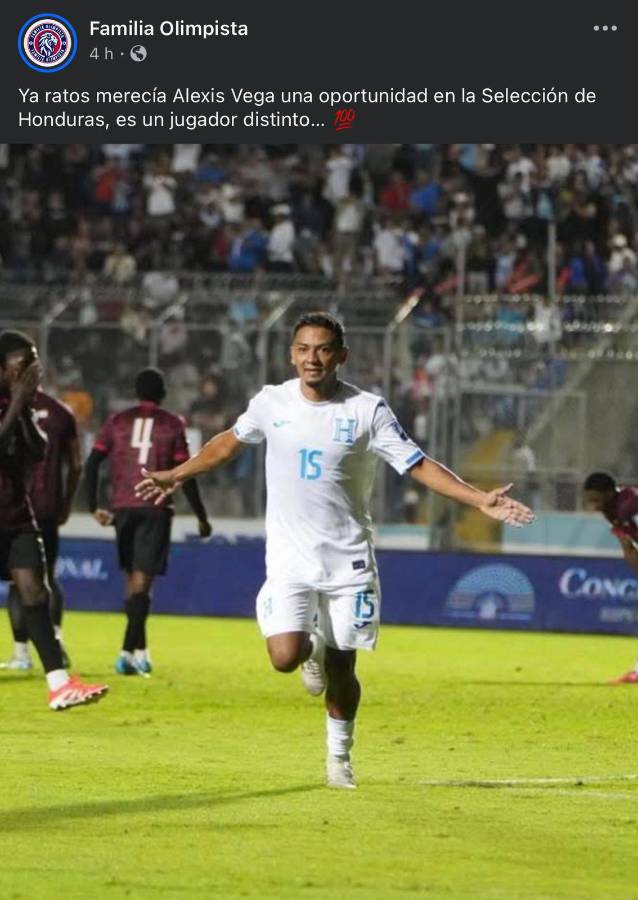 Es el mejor de Honduras Así se cierran bocas: la prensa hondureña alaba la actuación de Alexy Vega contra Nicaragua