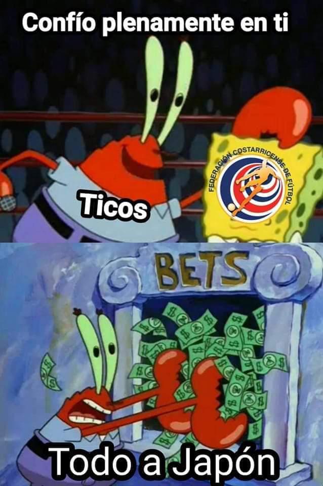 Los jocosos memes de la sorpresiva victoria de Costa Rica en el Mundial donde hacen pedazos a Japón y México