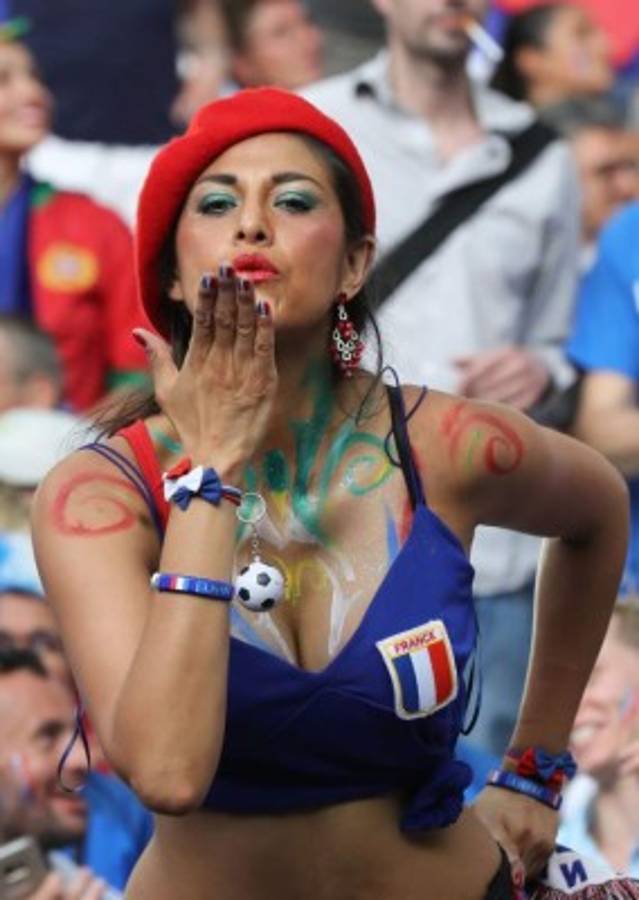 Fotos: Las bellezas que nos dejó la final de la Euro Francia-Portugal