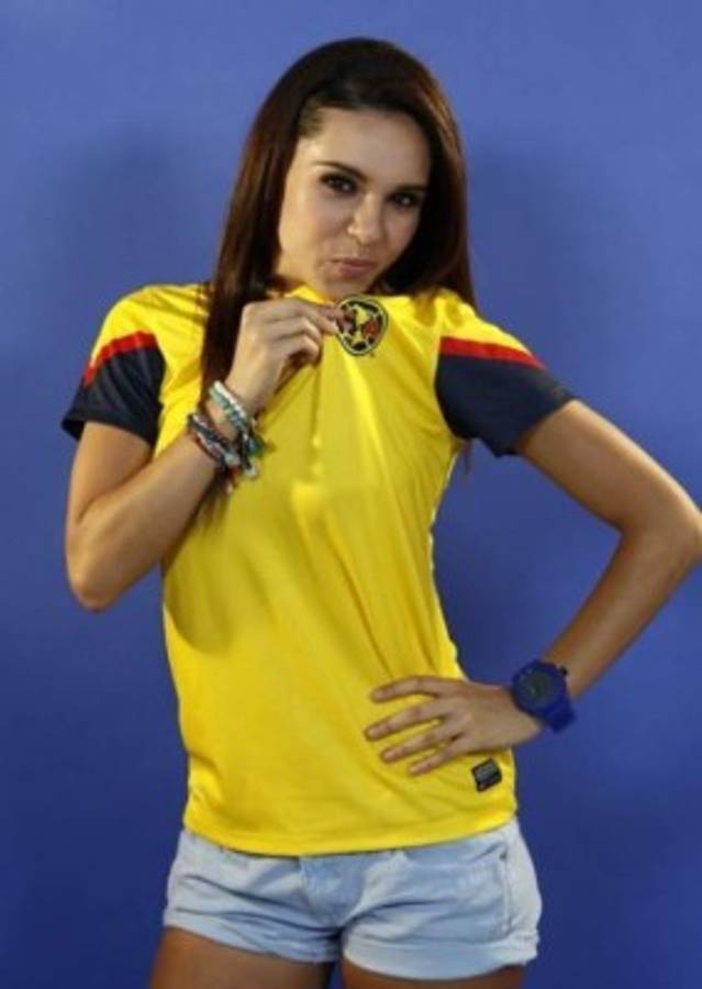 Tania Rincón, la bella presntadora aficionada del América