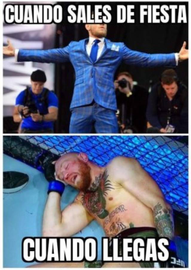 'Lo mandó a dormir': Los memes destrozan a McGregor por la derrota en su regreso a la UFC