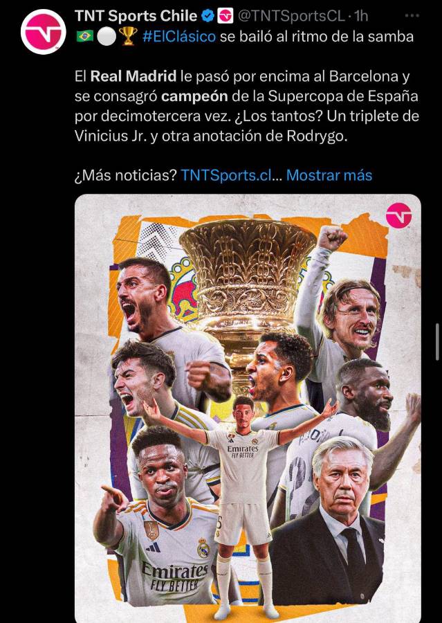 “Samba en el Clásico”, “Un día más en la oficina”: Las portadas de la prensa luego de que el Real Madrid goleará al Barcelona