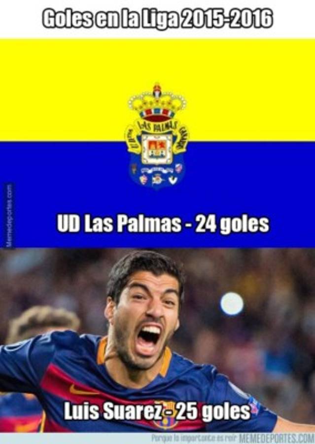 Los mejores memes de la victoria del Barcelona ante Las Palmas