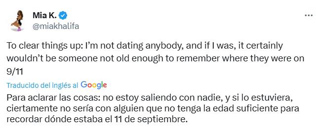 Mia Khalifa rompió el silencio sobre su supuesto romance con Julián Álvarez: “Para aclarar las cosas...”