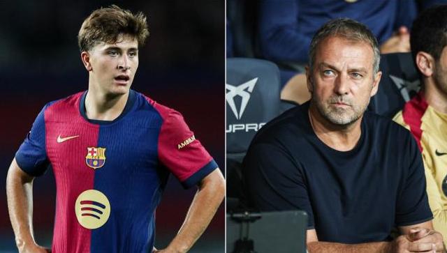 Hansi Flick evitó la salida de Pablo Torre del Barcelona rumbo al Porto.