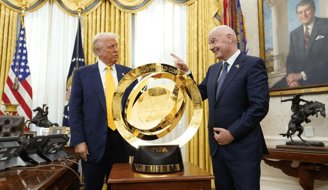 Chelsea tiene una replica: Donald Trump confiesa lo que ocurrió con el trofeo original del Mundial de Clubes