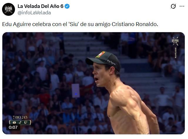 Así venció Edu Aguirre a Gastón Edul en La Velada del Año 6: la aparición de CR7