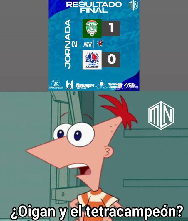 Para reír: Los jocosos memes que dejó la fecha dos del Clausura; Olimpia y Victoria son protagonistas