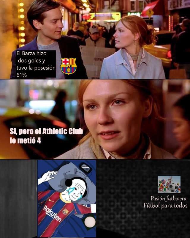 Barcelona y Xavi fueron eliminados en Copa del Rey por el Athletic Bilbao y no se salvan de los memes