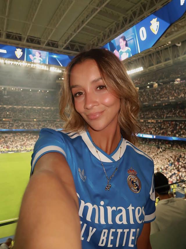 La hermosa Nuni Joya recibe la mejor noticia de cumpleaños previo al partido de Real Madrid: Kiki y Jude me van a cantar