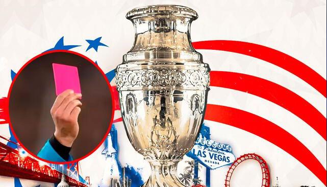 La tarjeta rosa llega al fútbol y se estrena en Copa América 2024: ¿Para qué sirve y cuándo se usará la nueva regla de FIFA?