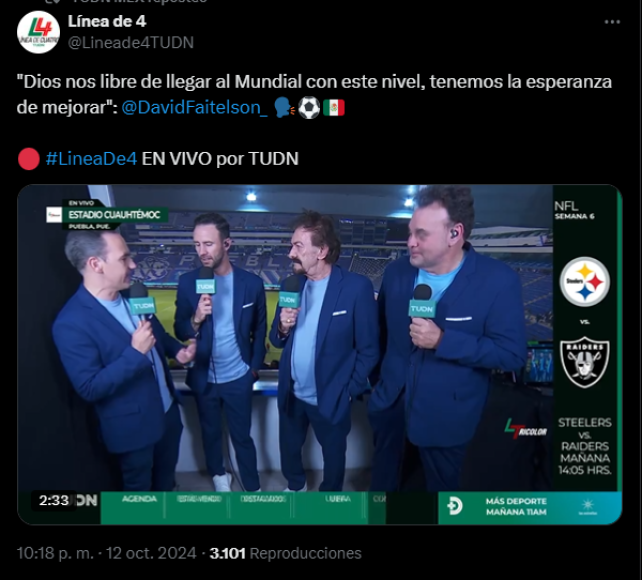 “Siguen sin existir”: la dura reacción de Faitelson tras empate de México ante Valencia “B” y lo que dicen del Vasco