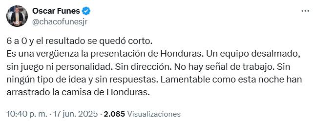 Faitelson reacciona por la goleada que sufrió Honduras en Copa Oro y la prensa no perdona: Un equipo muerto; tremendo ridículo