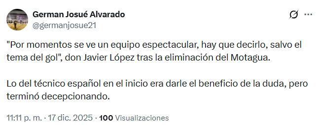 Son una vergüenza; desastroso: así reacciona la prensa contra Motagua por la dura eliminación ante Olimpia