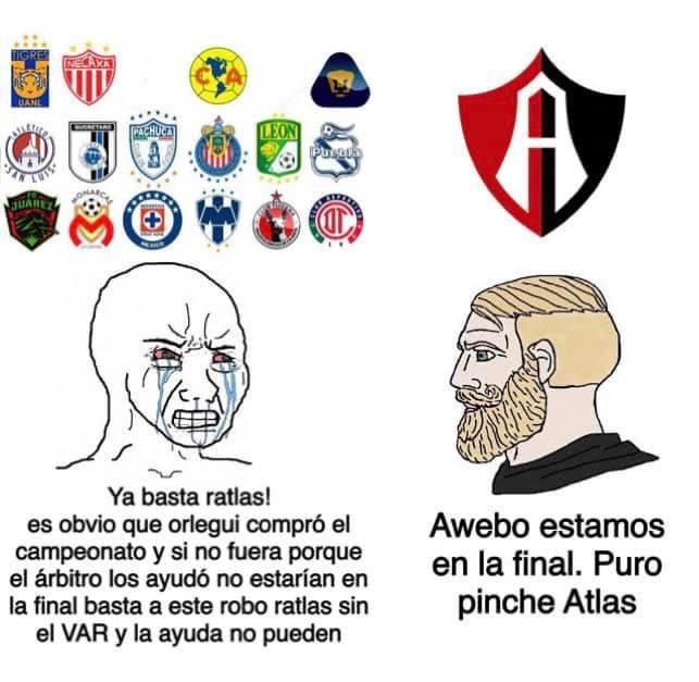 ¡Se rompió la maldición después de 70 años y estos son los mejores memes que dejó el Atlas como campeón de México!