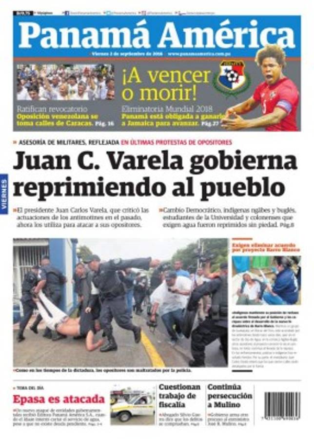 Las portadas de los diarios centroamericanos y del mundo sobre la jornada de eliminatoria
