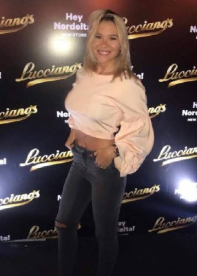 Macarena Lemos, la infartante rubia que fue novia de Messi y la espinita que aún tiene clavada