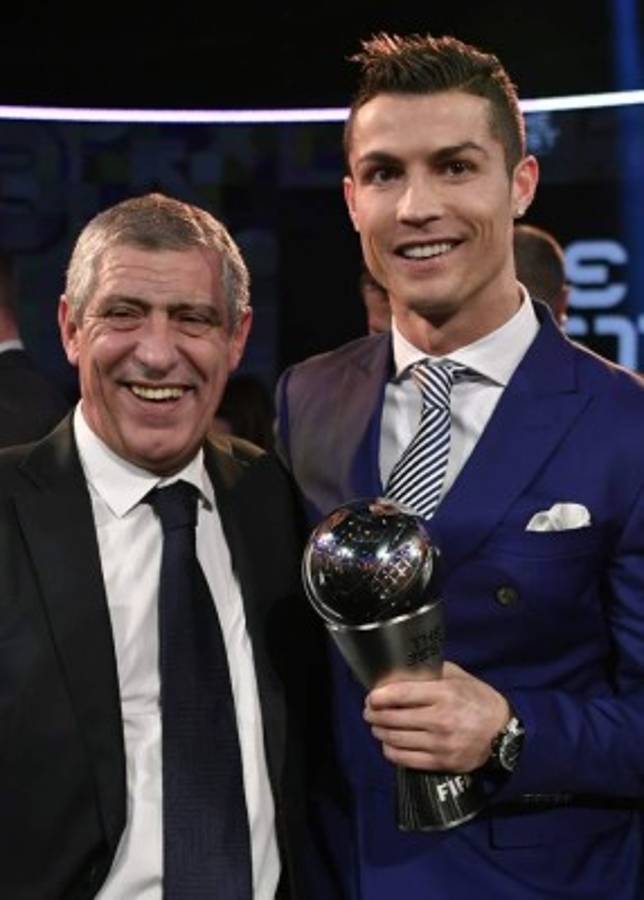 Las imágenes que no se vieron de Cristiano Ronaldo en el Premio The Best