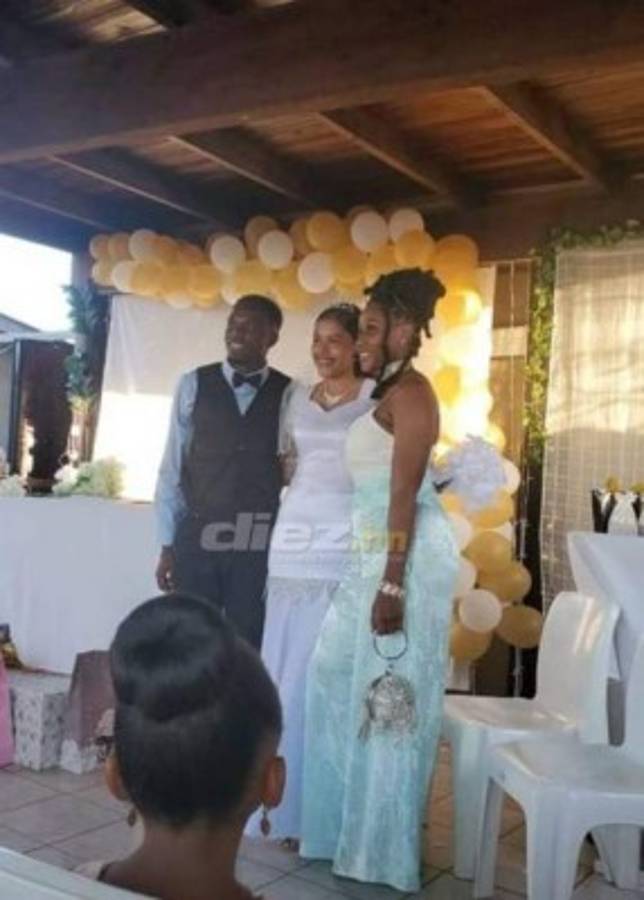 Las fotos exclusivas de la boda del futbolista de Olimpia 'Flecha' Bernárdez con su novia Gabby Corea