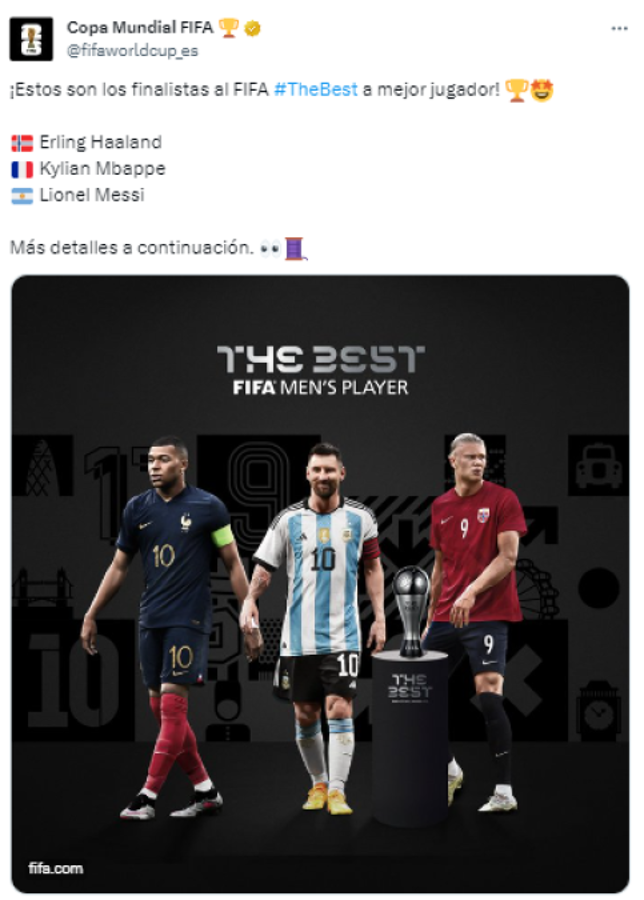 Indignación con Messi por su nominación al The Best 2023: “Es surrealista, Cristiano Ronaldo tuvo mejor año”