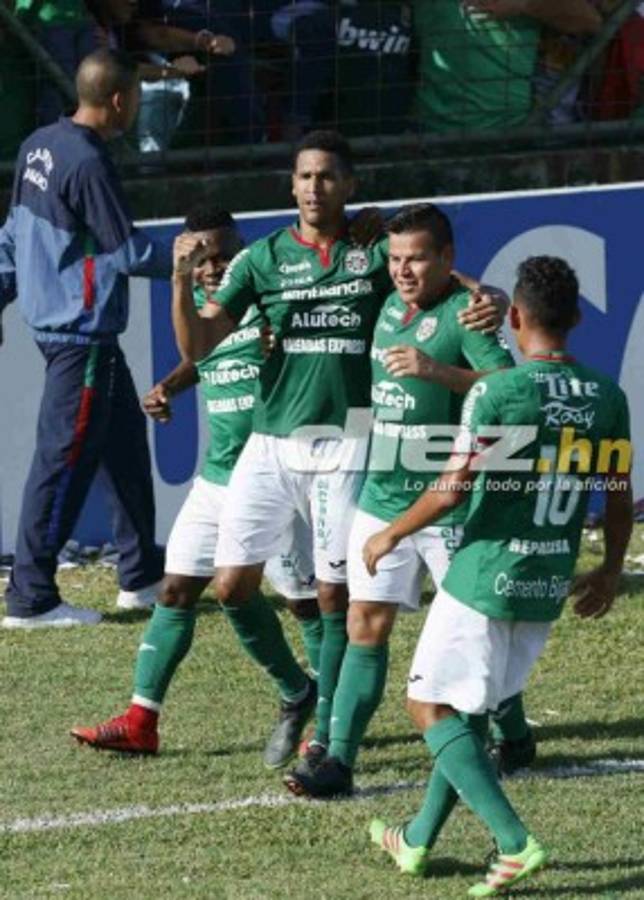 ¡Alegría y tristeza! Así festejó Marathón la clasificación a la final del Clausura