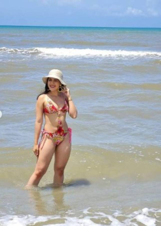 ¡Deslumbraron en las playas! Así disfrutan Semana Santa las bellas modelos y presentadoras de TV hondureñas