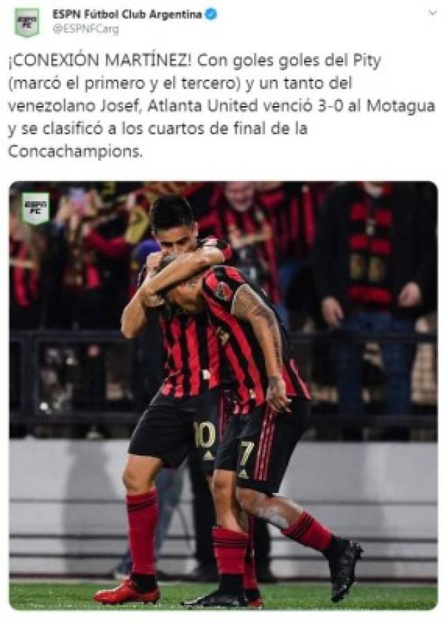 Lo que dice la prensa internacional sobre el 3-0 de Atlanta United ante Motagua