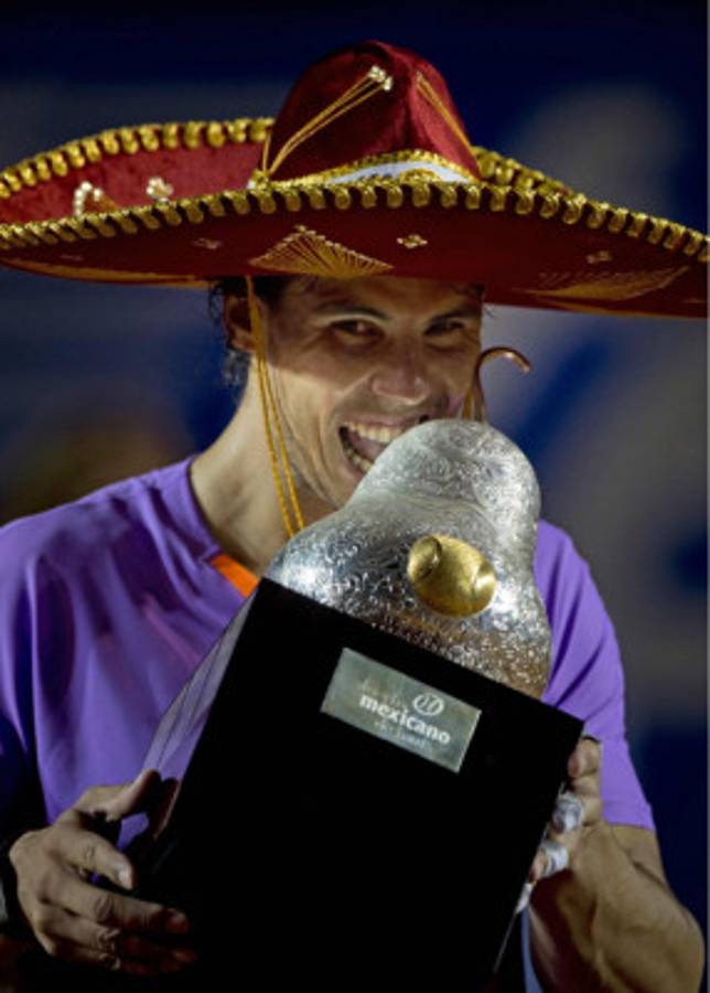 Rafael Nadal reconquista el Abierto de Acapulco tras vencer a David Ferrer.
