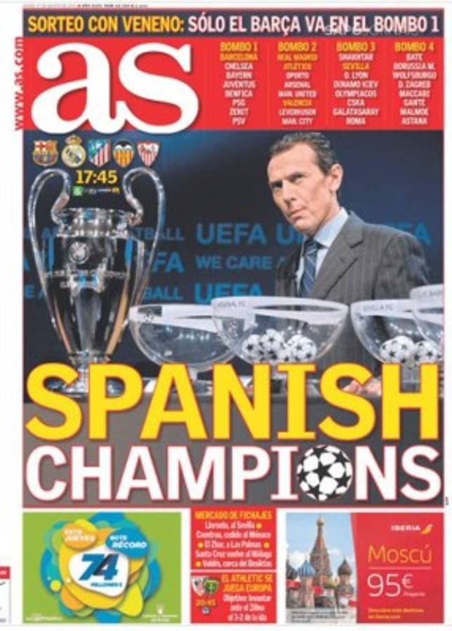 Las mejores portadas del mundo de este jueves