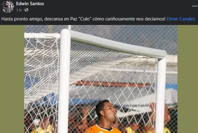 “Vuela alto, Elmer Canales”: Familiares y amistades, consternados por fallecimiento del exportero de la Selección de Honduras