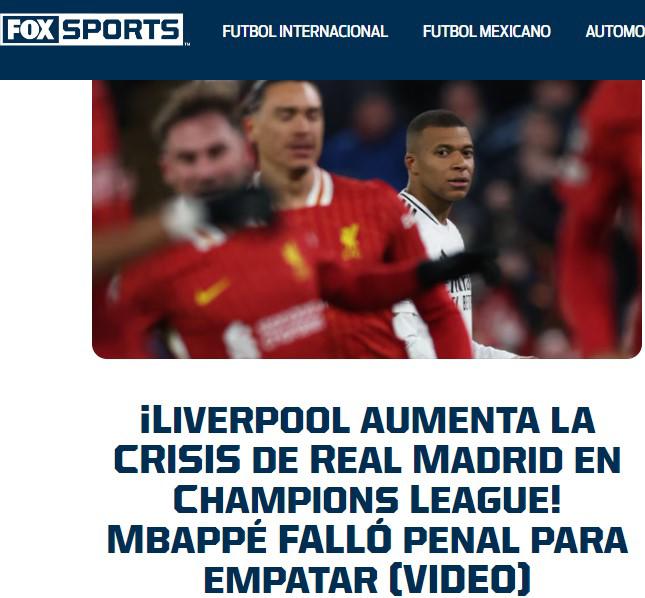 Lo que dice la prensa tras la dura derrota del Real Madrid ante el Liverpool en Champions y no perdonan a Mbappé