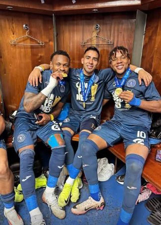 Motagua se proclamó campeón ante Olimpia y así lo celebraron sus jugadores en redes: “A lo que vinimos”