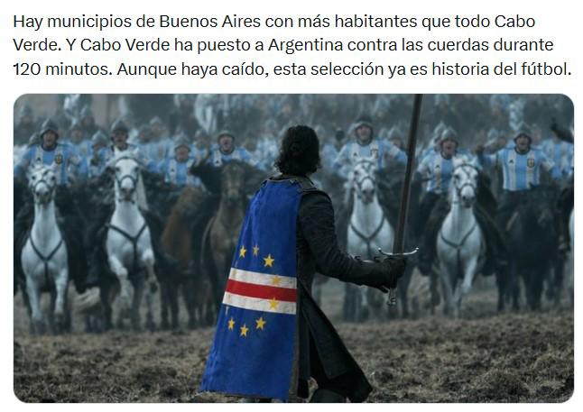 Los memes honran a Cabo Verde luego de partir de la Copa del Mundo