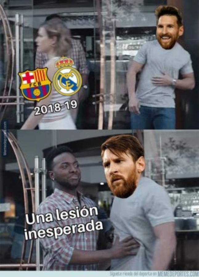 Los despiadados memes que dejó el empate entre Barcelona y Real Madrid