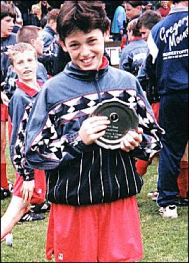 GALERÍA: Así eran las grandes figuras del fútbol en su infancia