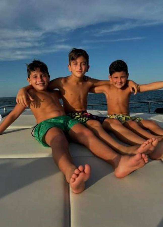 Las nuevas fotos de la espectacular Antonela Roccuzzo y Messi disfrutando del verano en Estados Unidos