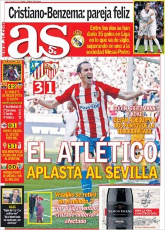 Así amanecieron hoy las portadas en el mundo del fútbol