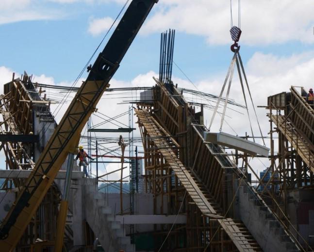 Fotos: Así luce el estadio Nacional Chelato Uclés con las primeras graderías instaladas ¿Cuándo estará listo?