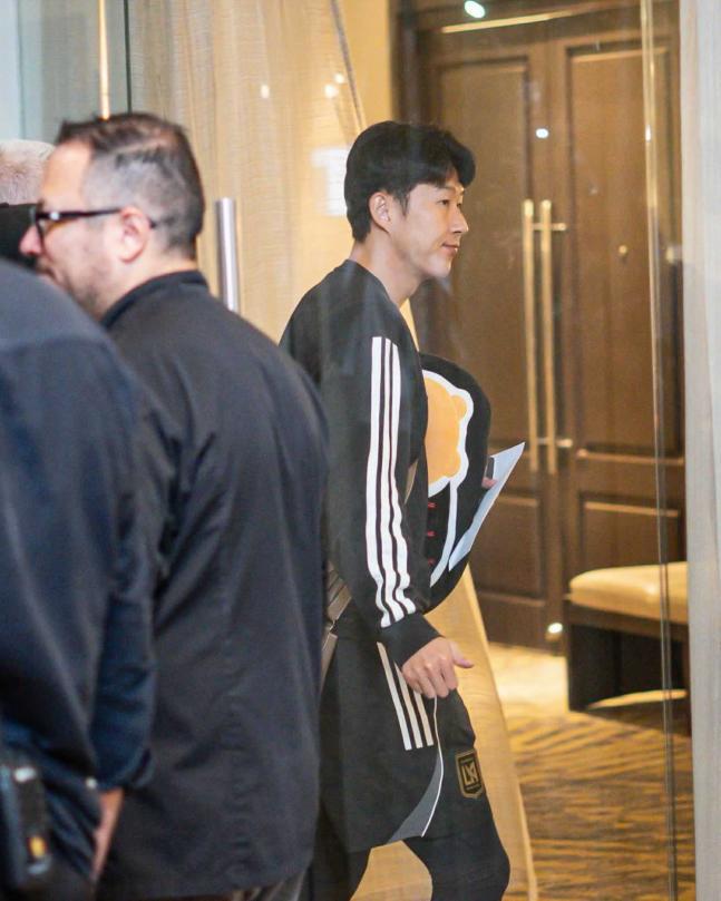 El gesto de Heung-min Son y el campeón del mundo que llegó a Honduras: así aterrizó LAFC para enfrentar a Real España
