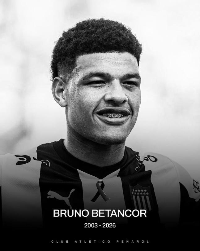 Conmoción: revelan la causa de la muerte de Bruno Betancor, exfutbolista de Peñarol