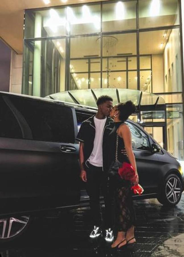 Keyrol, hijo de Maynor Figueroa, presume a su bella novia Gisele en las redes sociales: “Mi amor”