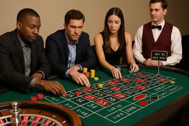 Apuestas mínimas y máximas en juegos de mesa de Melbet