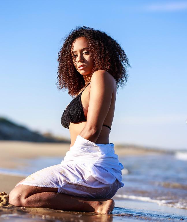 Ornella, la explosiva morena y novia de Aurélien Tchouaméni, el nuevo fichaje del Real Madrid