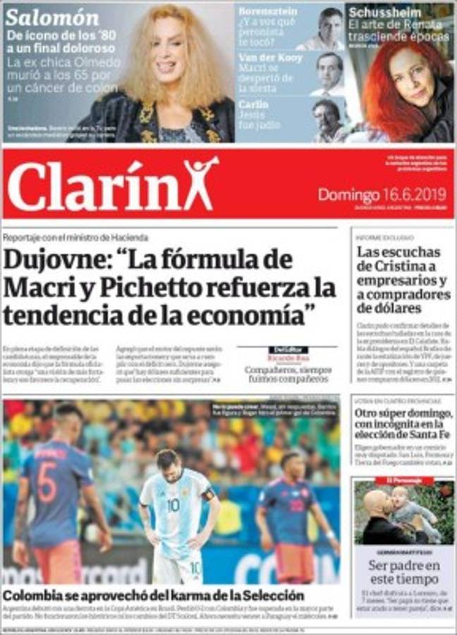 Las portadas en Argentina no perdonan a Messi: 'Lo mismo de siempre'