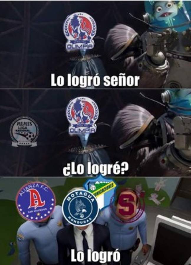 Los brutales memes de Olimpia donde se burlan de Motagua y Diego Vázquez tras eliminar a Seattle