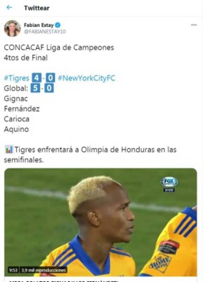 Periodistas mexicanos sobre el Tigres-Olimpia: 'No deberían de tener problemas para ganarles”