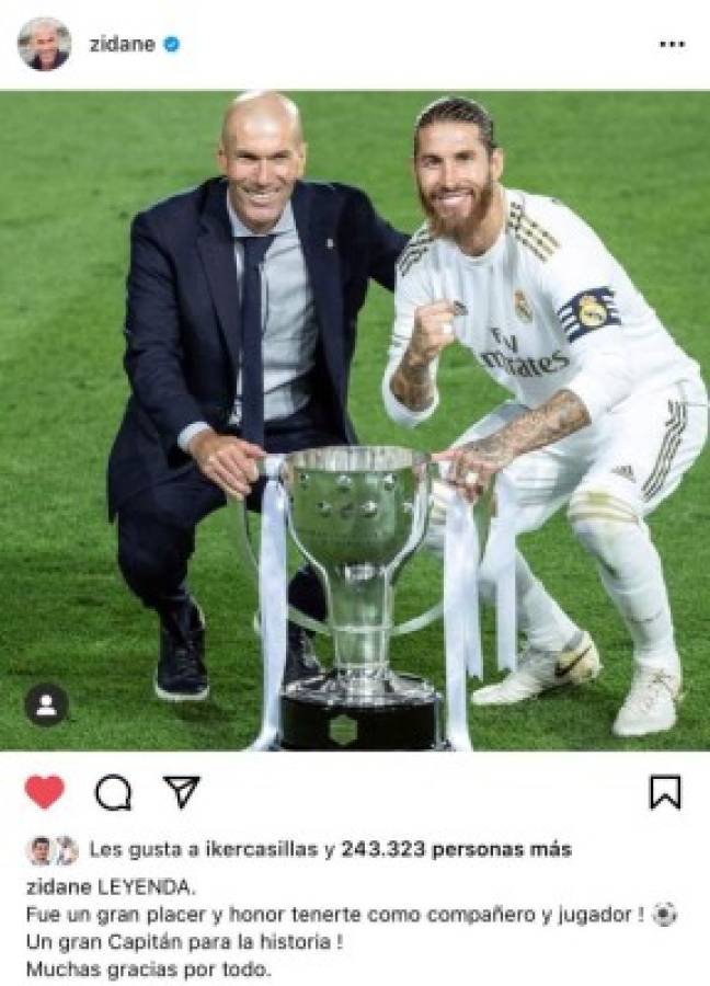 ¡Intenta no llorar! Los emotivos mensajes de despedida de los jugadores del Real Madrid a Sergio Ramos