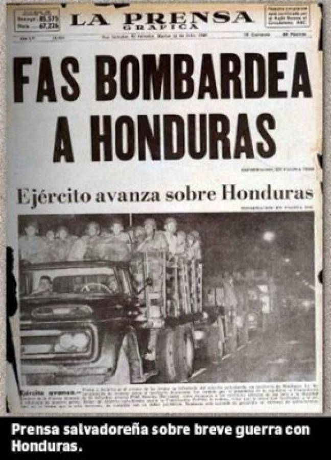 FOTOS: Así fue la 'Guerra del fútbol” entre Honduras y El Salvador en 1969